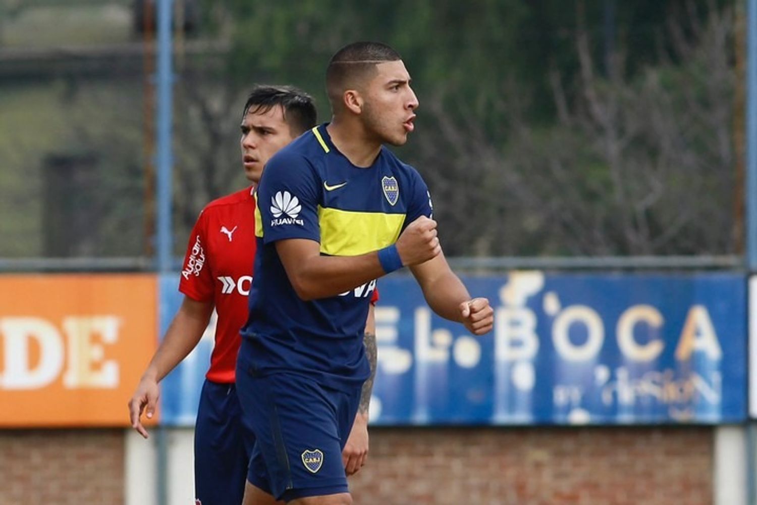 El juvenil que era promesa de Boca, Marcelo Torres.
