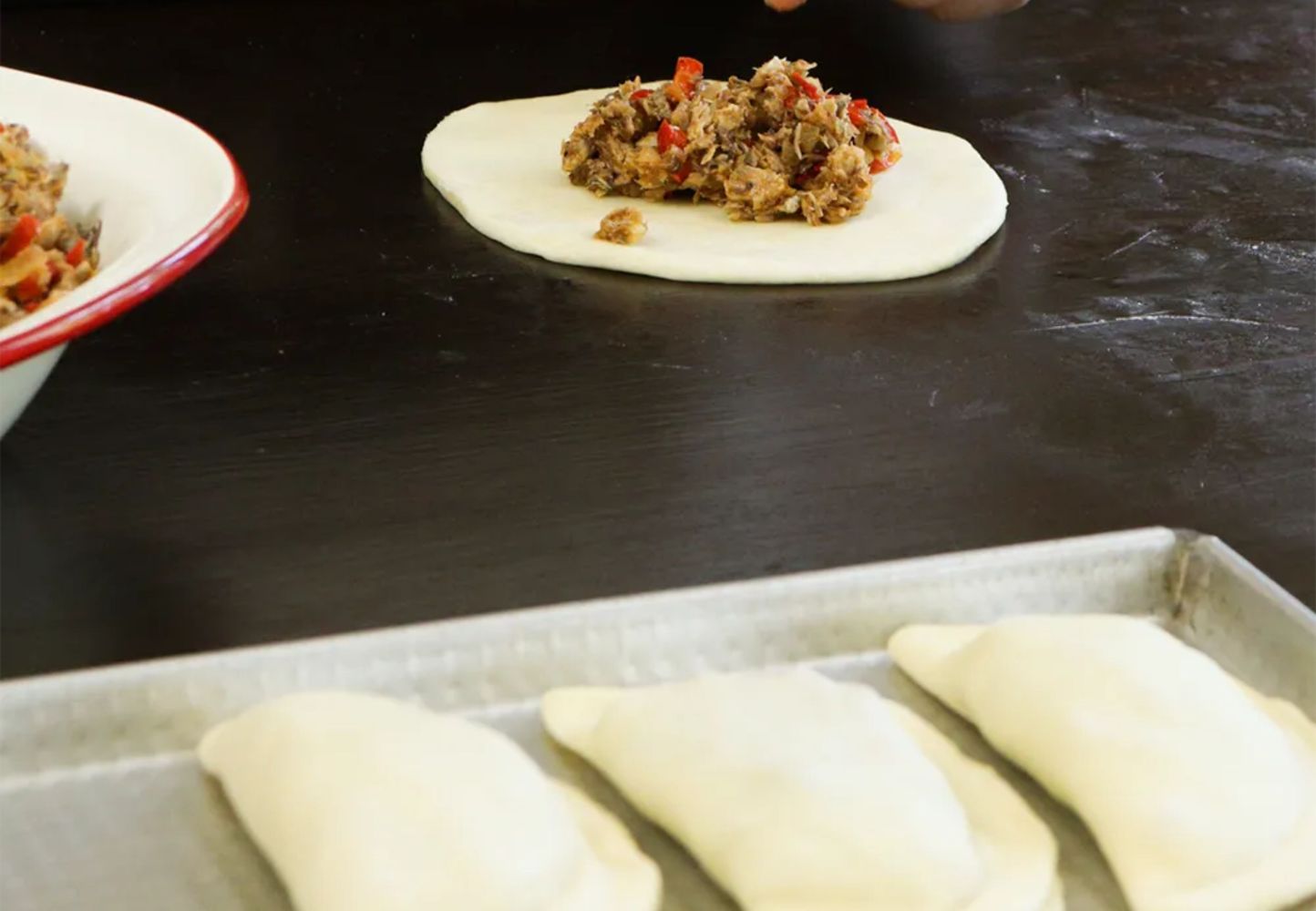 Estas empanadas se pueden hacer 100% caseras.