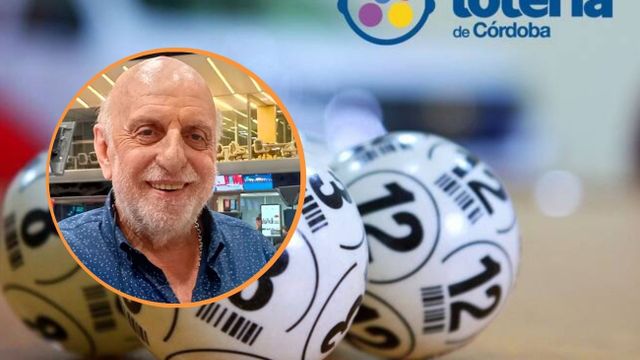 La reacción de Horacio Pagani al enterarse del premio por ganar la Lotería de Córdoba.