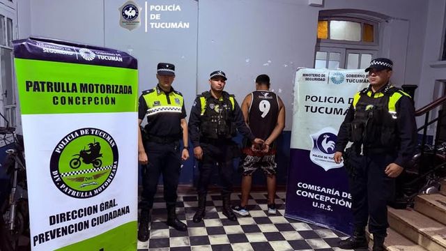 Intervino la Policía y aprehendieron a un hombre por violencia de género.
