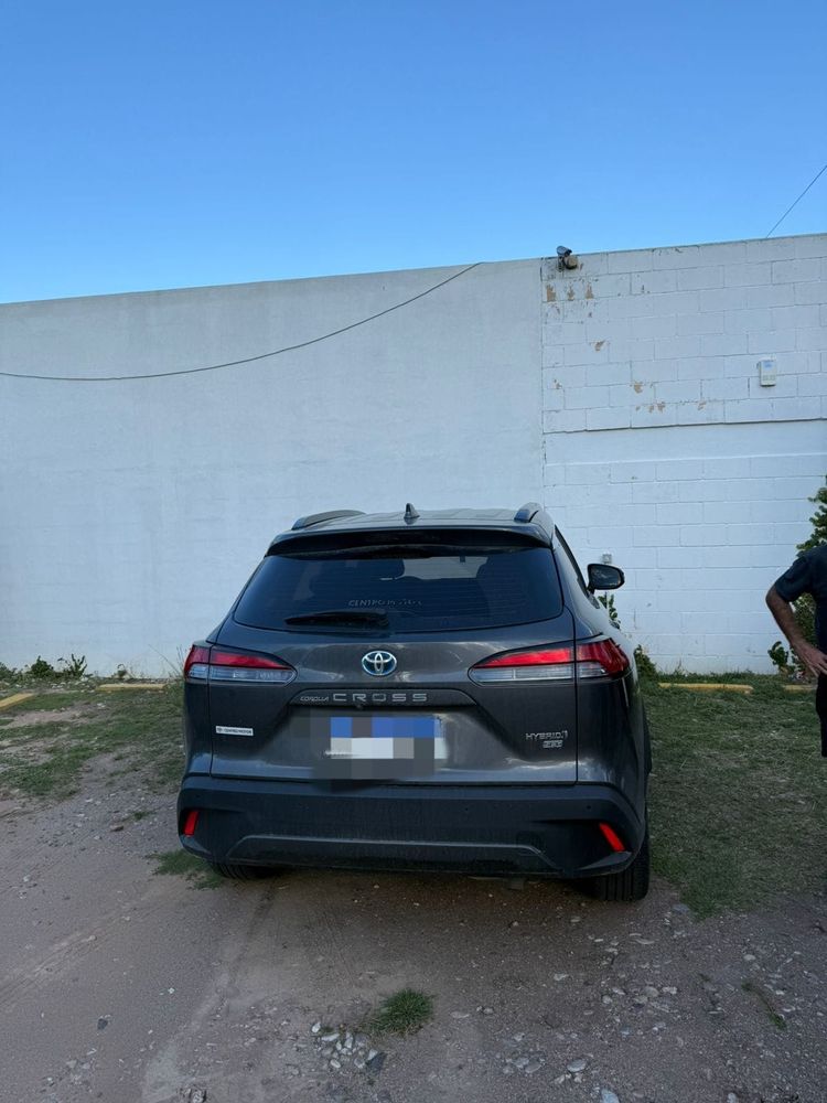 El vehículo se encontraba en el predio de una cancha de pádel del sector