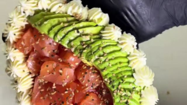 Huevos de Pascua de sushi.