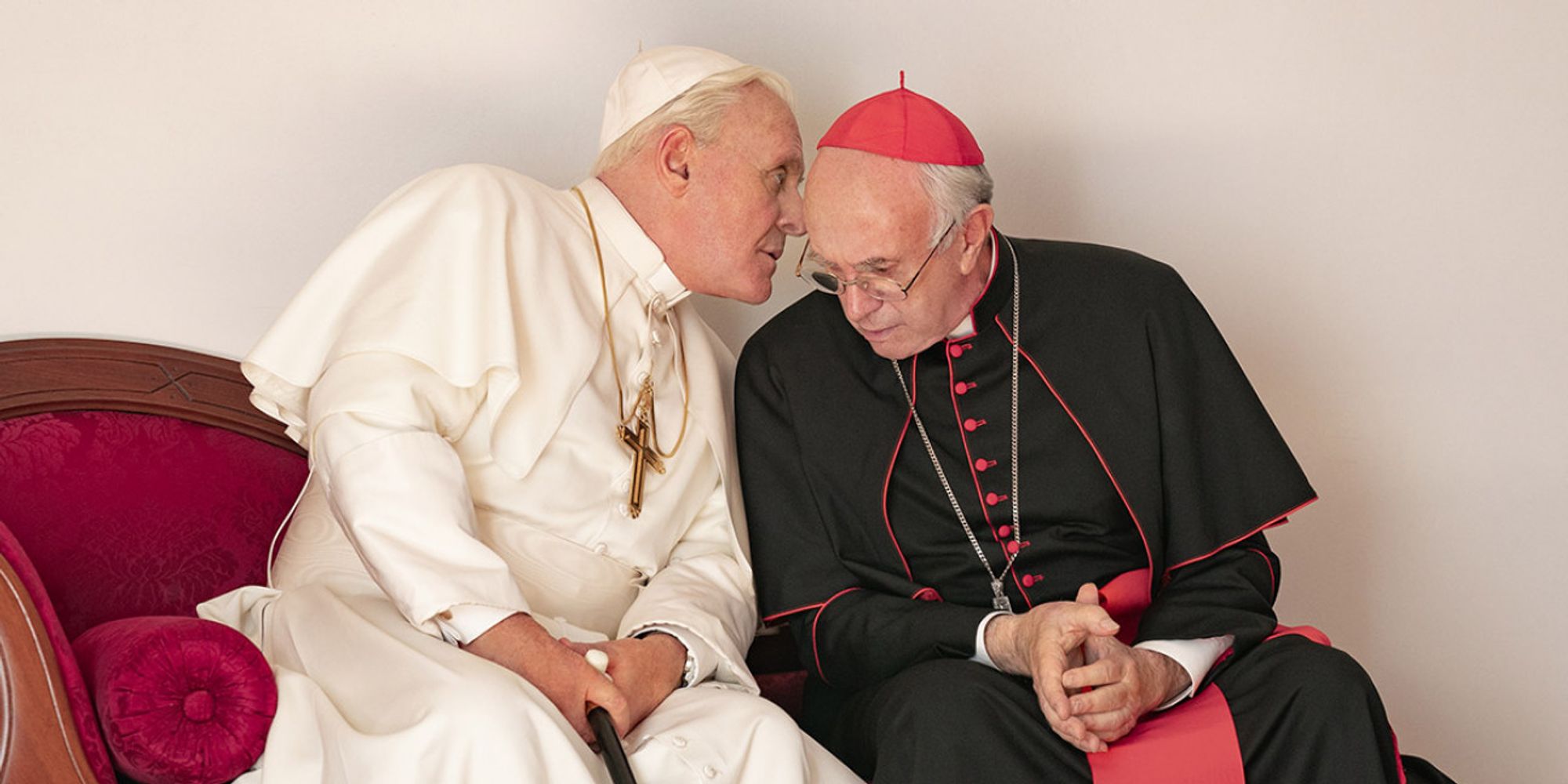 Los dos papas se estrenó en Netflix durante el año 2019.