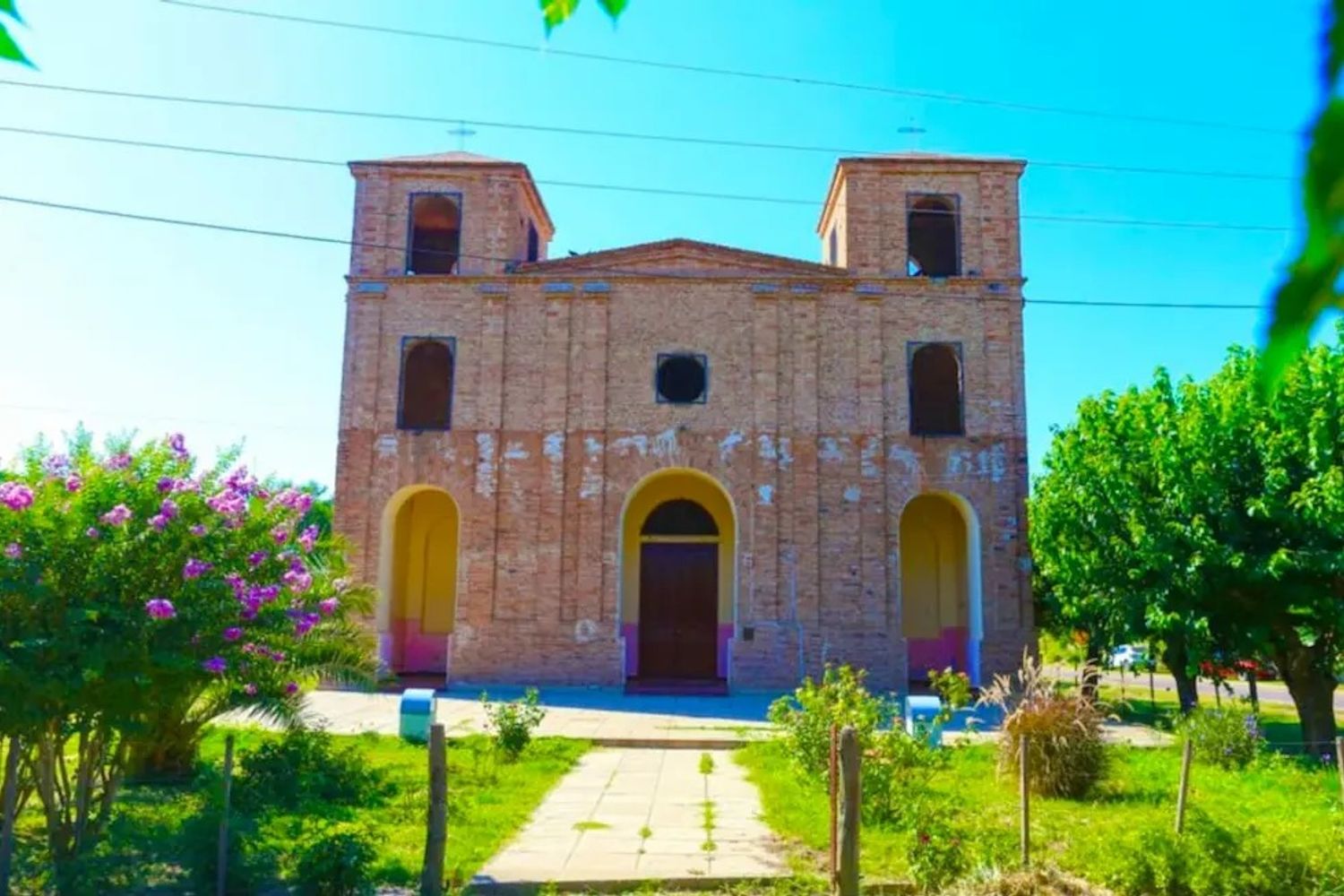 La localidad en el departamento de Cruz del Eje.