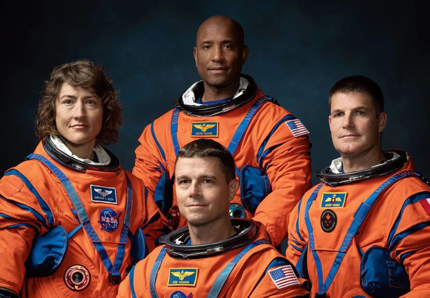 Astronautas de la misión Artemis II