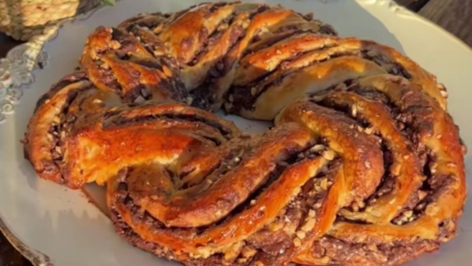 Rosca de Pascua trenzada, una opción diferente para Semana Santa.
