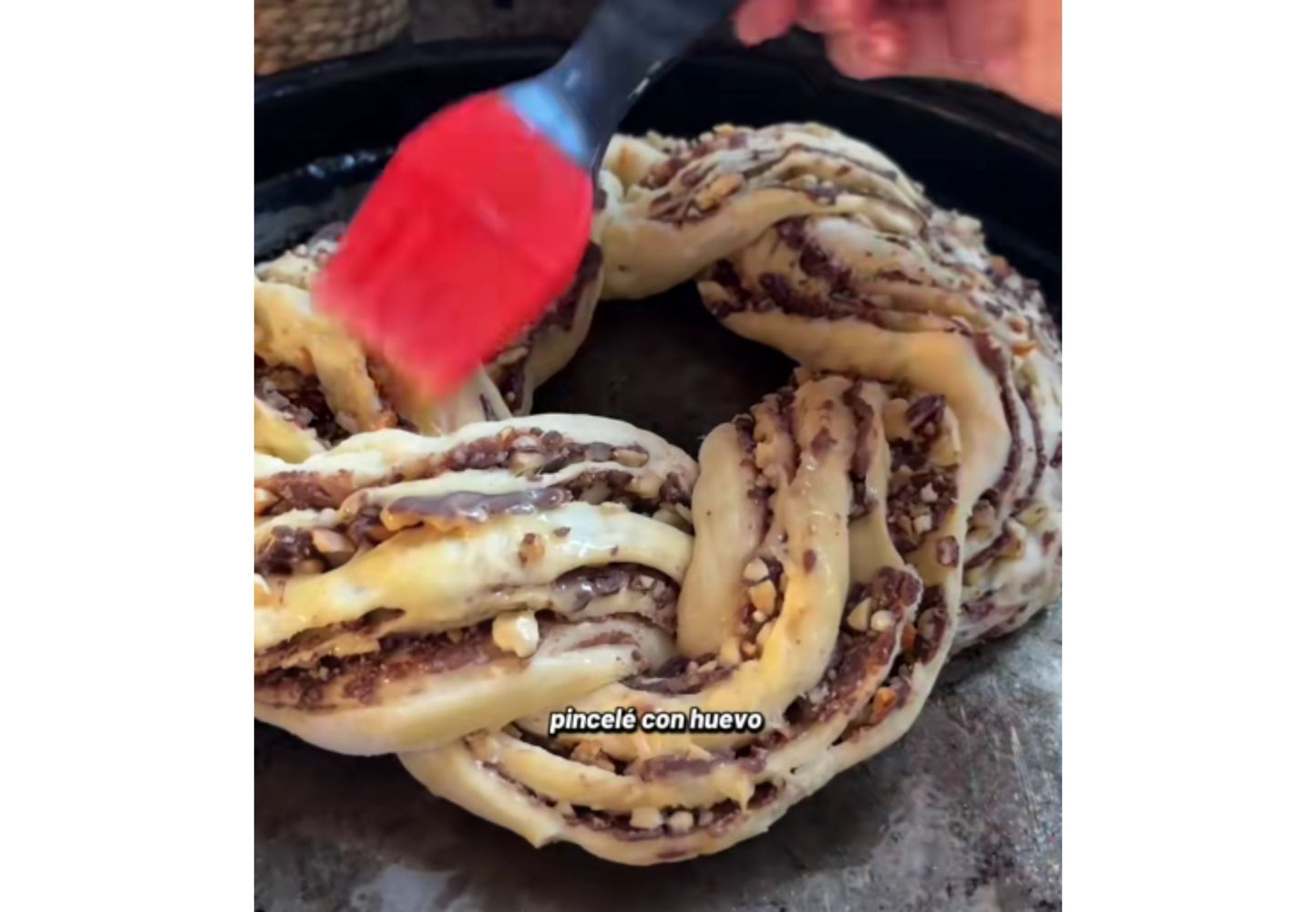 En simples pasos se consigue un resultado de pastelería.
