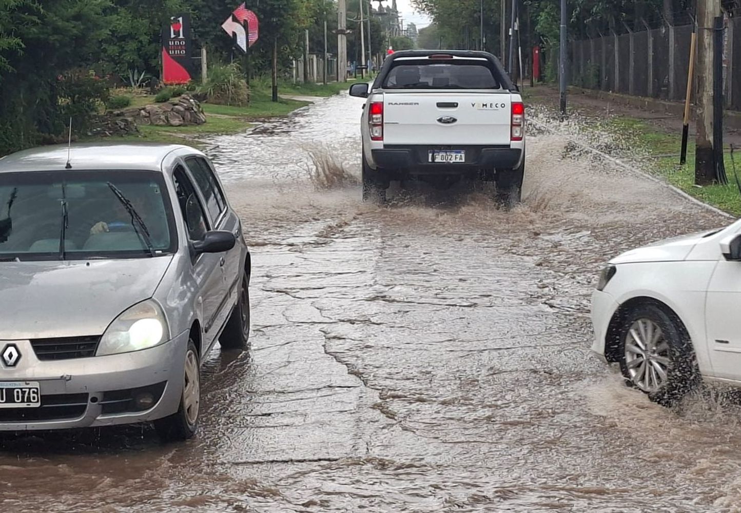 Llegó la tormenta en Córdoba.