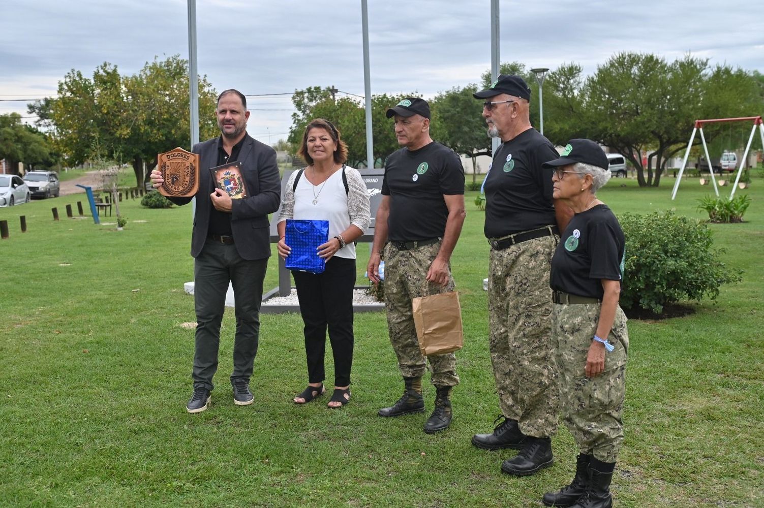 Acto Malvinas, PGB.