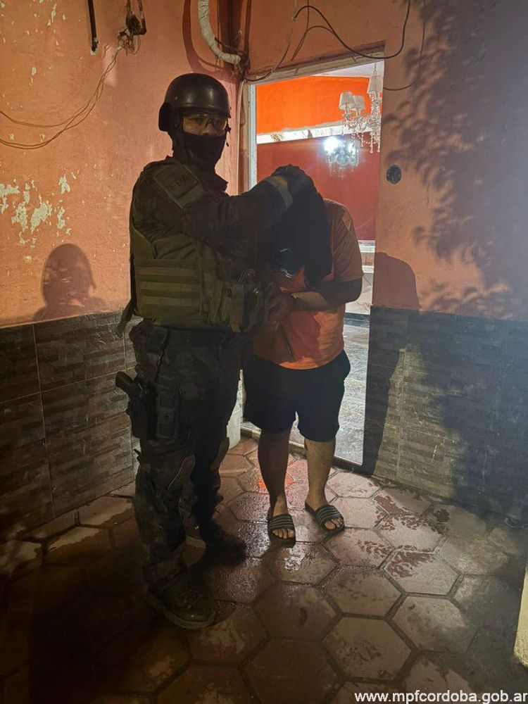 El detenido.