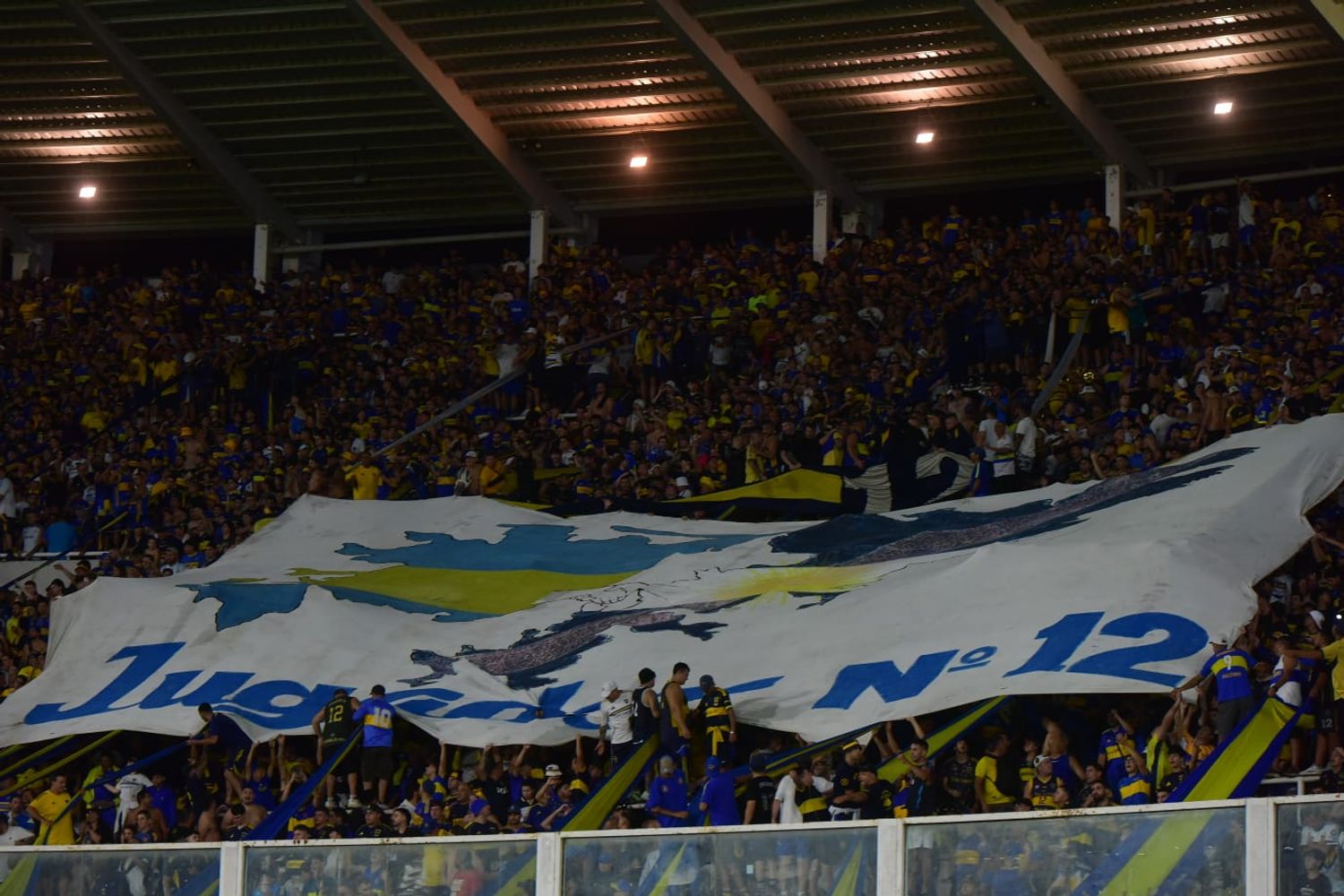 La hinchada de Boca en el Kempes.