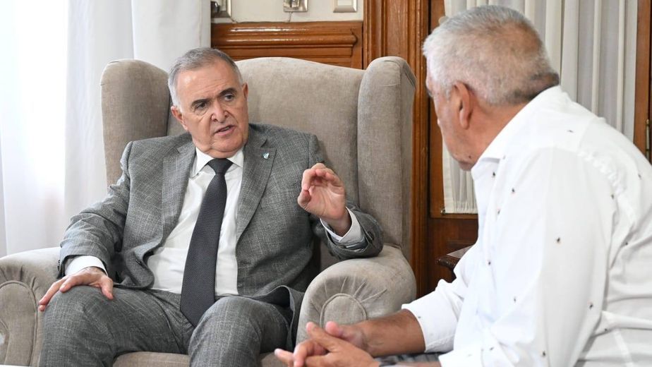 Jaldo y Roque Tobías Álvarez analizaron la coyuntura provincial en Casa de Gobierno
