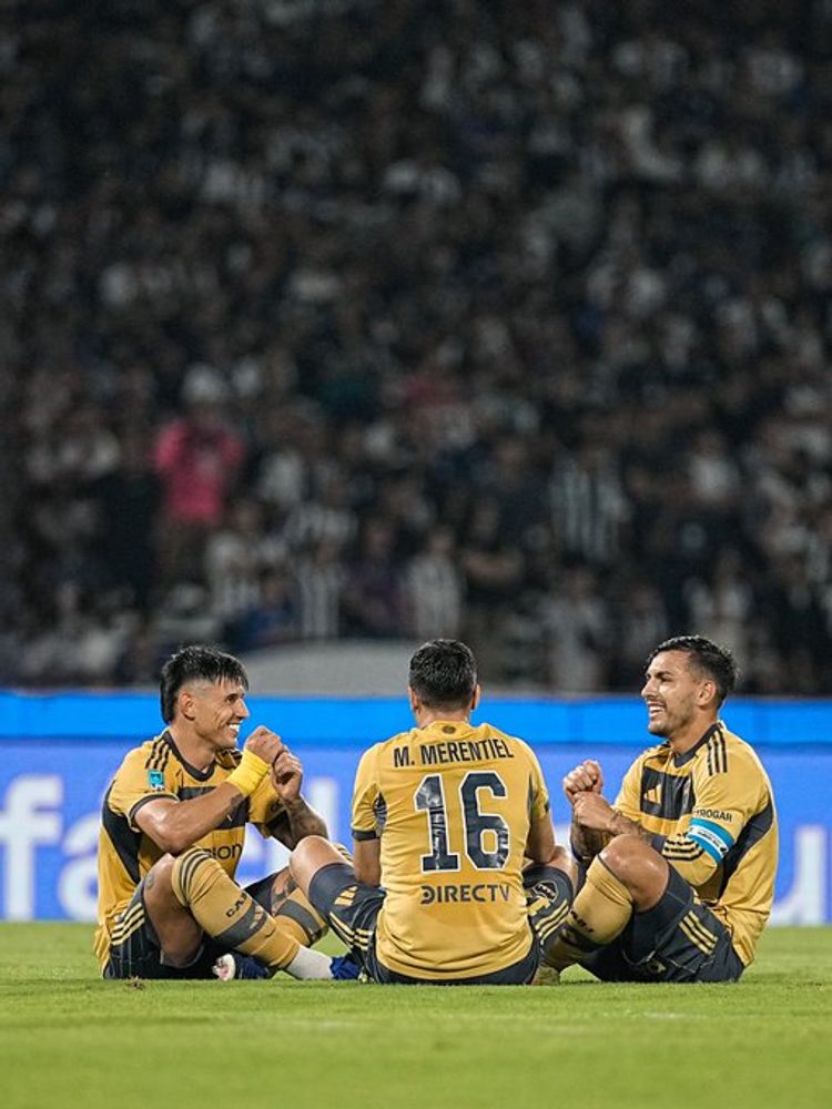 Festejó en Boca, por el gol de Bareiro para ganarle a Talleres en el Kempes.