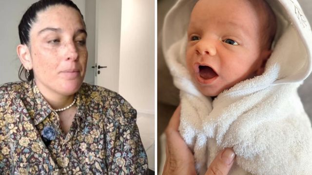 El drama de Juana Repetto con su bebé de 45 días que debió ser operado de urgencia: "Extremadamente angustiante"