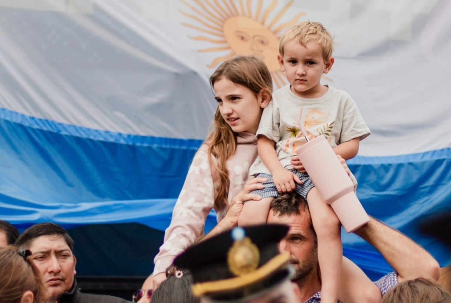 Acto Oficial de la Provincia en Arroyito por el Día del Veterano y de los Caídos en la Guerra de Malvinas