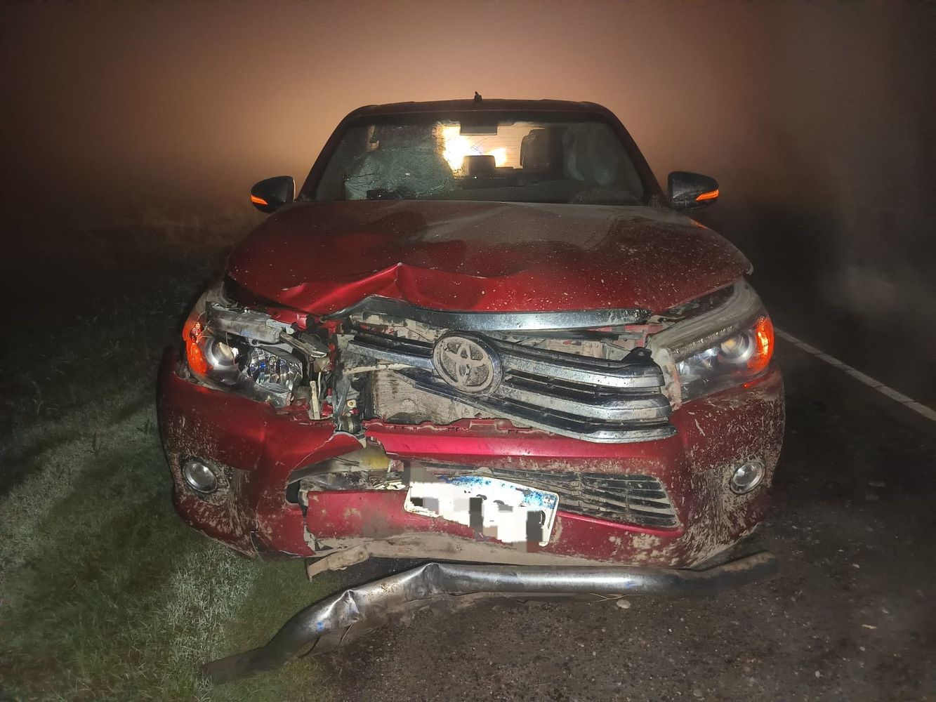 Una mujer de 27 años murió al ser embestida por una camioneta en ruta 10 cerca de Villa Santa Rosa