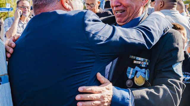 Raúl Jalil encabezó un homenaje por Malvinas con entrega de pensiones.