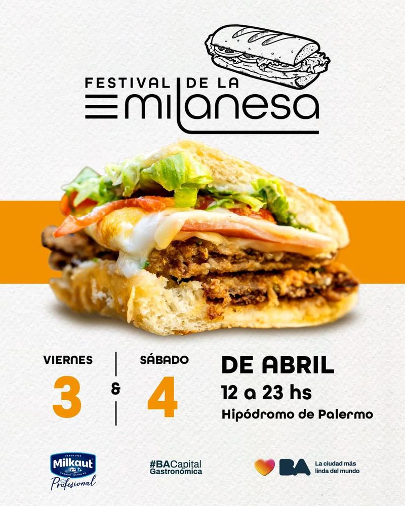 Llega el Festival de la Milanesa 2026 al Hipódromo de Palermo con entrada gratis: cuándo es y qué se podrá comer