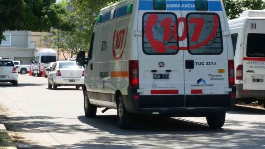 El 107 intervino ante un paro cardiorrespiratorio en pleno centro