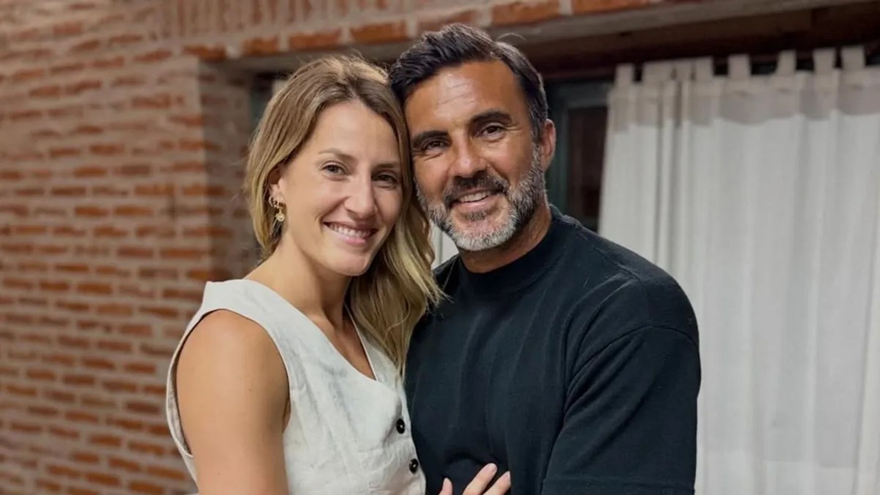 Mica Viciconte y Fabián Cubero