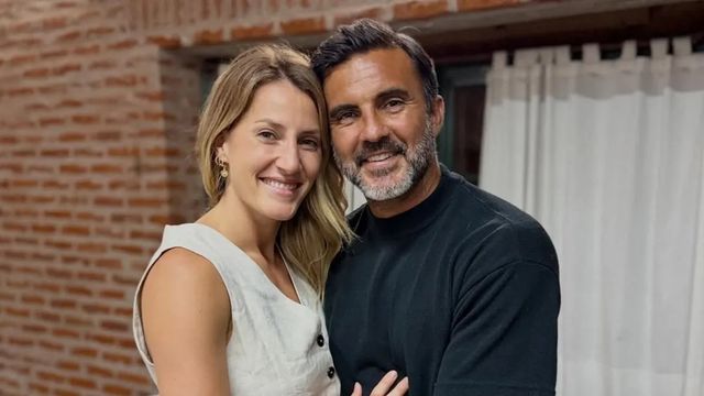 Mica Viciconte y Fabián Cubero