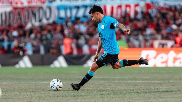 Lucas Zelarayán y una declaración fuerte por la actuación de Belgrano en el Monumental.