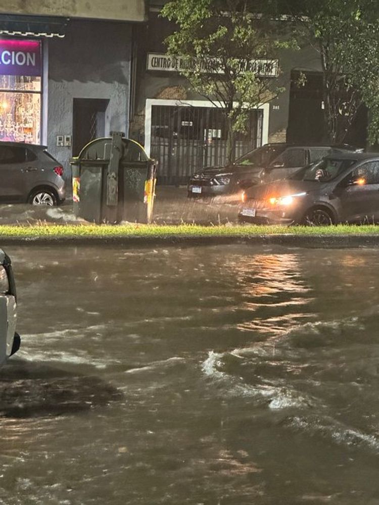 San Miguel sufrió el impacto de una nueva tormenta fuerte.
