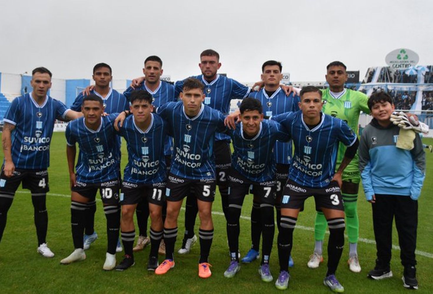 La formación de Racing, en la impensada derrota con Bolivar.