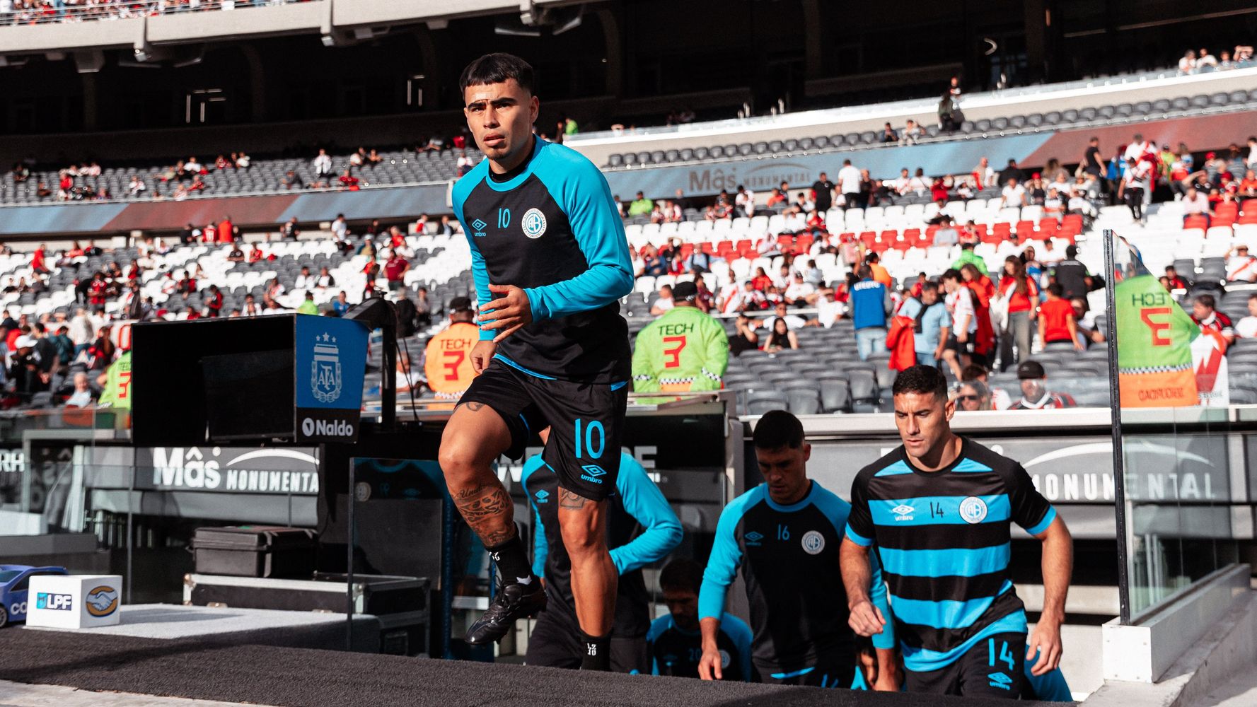 Belgrano perdió con River en el Mas Monumental
