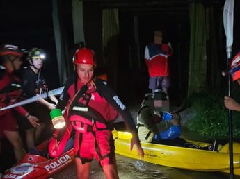 Crecida del río Los Sauces en Córdoba: evacuaron a familias en Villa Dolores y Las Tapias