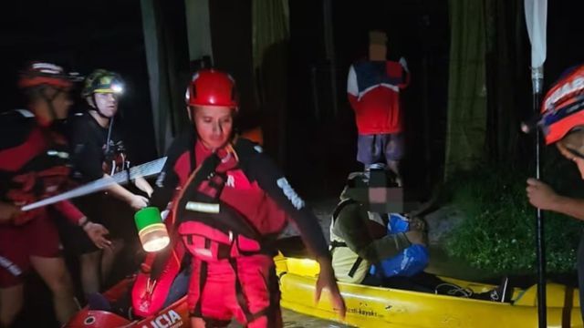 Evacuaron a familias en Traslasierra.