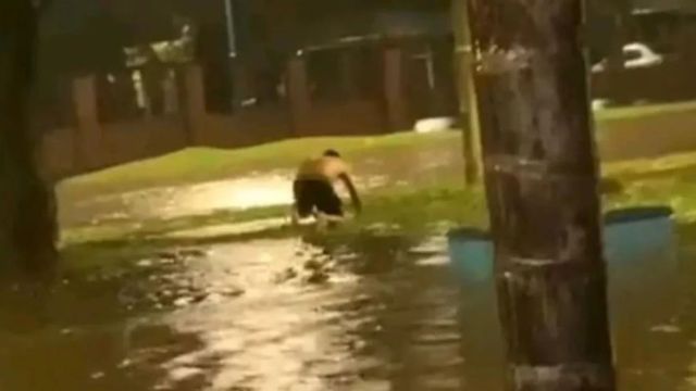 Una descarga eléctrica en una calle inundada terminó con la vida de un chico de 12 años.