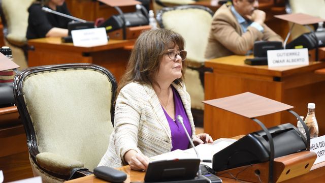 Dip. Mariela del Valle Ortiz, presidenta de la Comisión de Cultura y Turismo de la Legislatura de Jujuy.