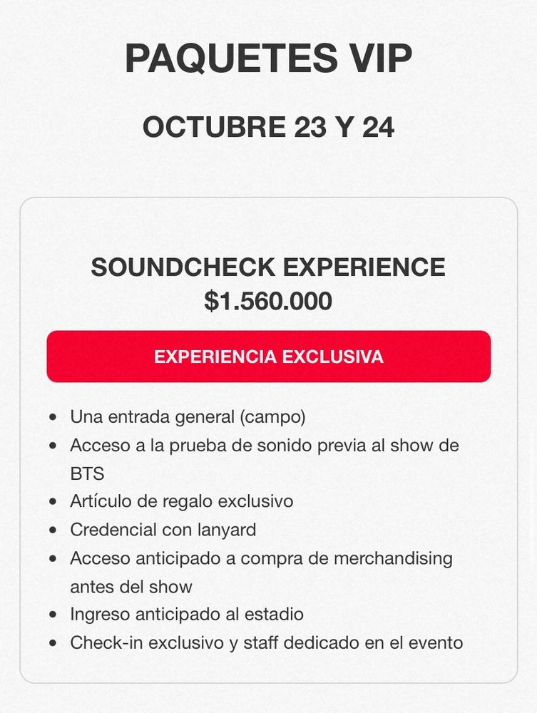 El precio que sorprendió a los fanáticos.