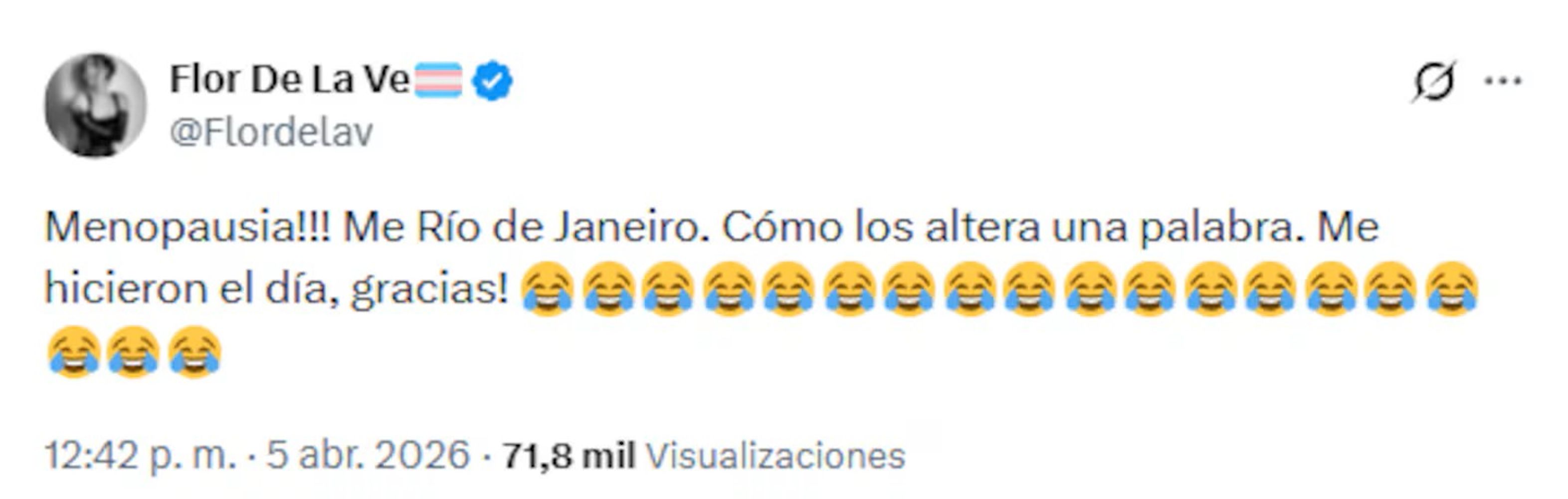 Flor de la V