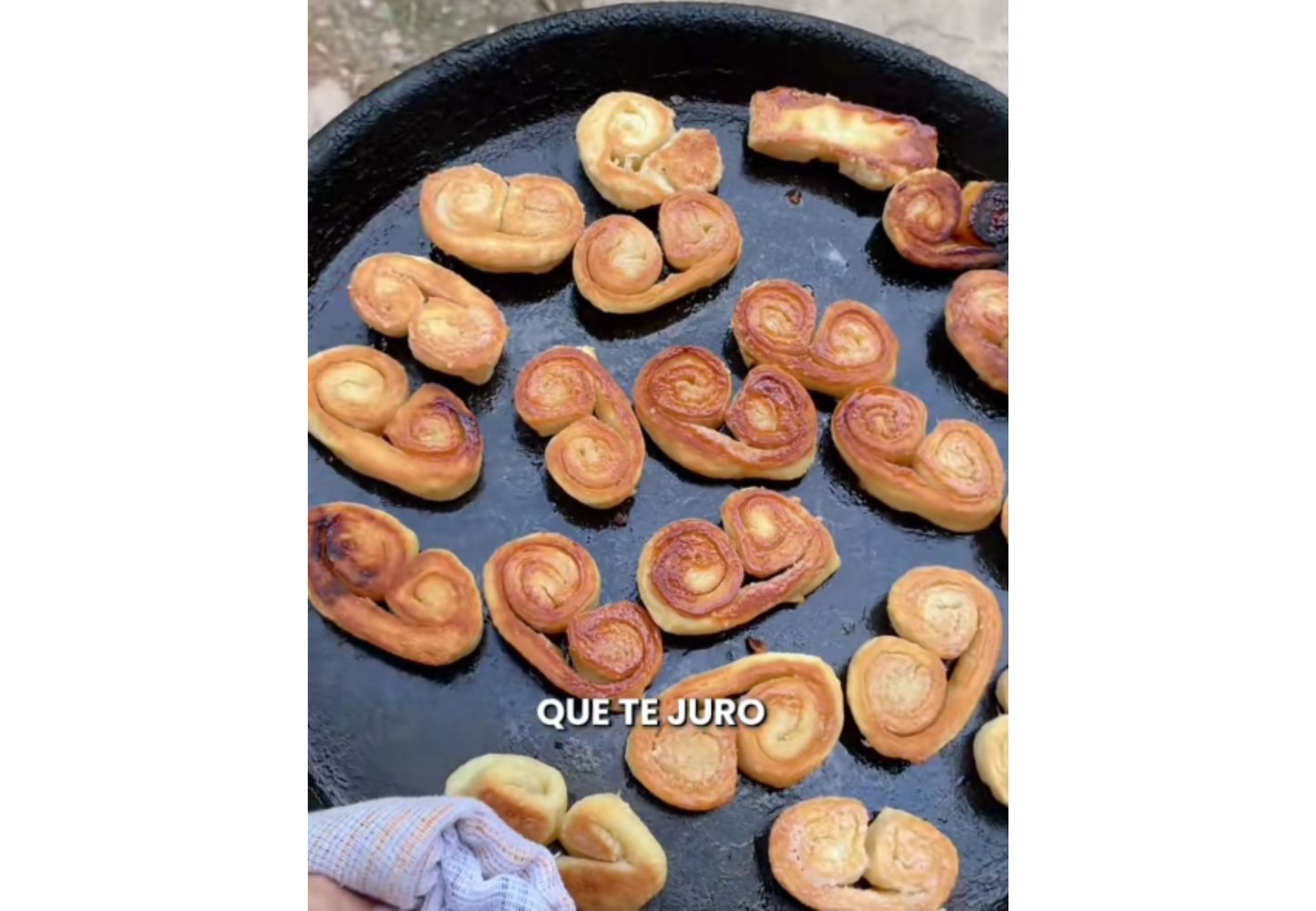 Así quedan las palmeritas con esta receta.