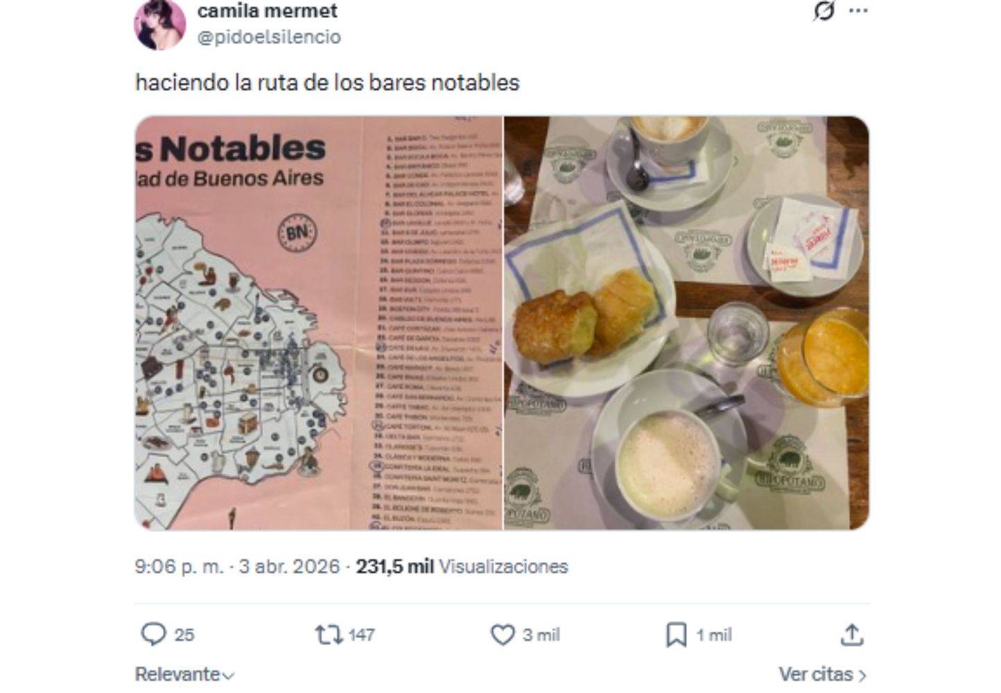 La guía se viralizó en Twitter.