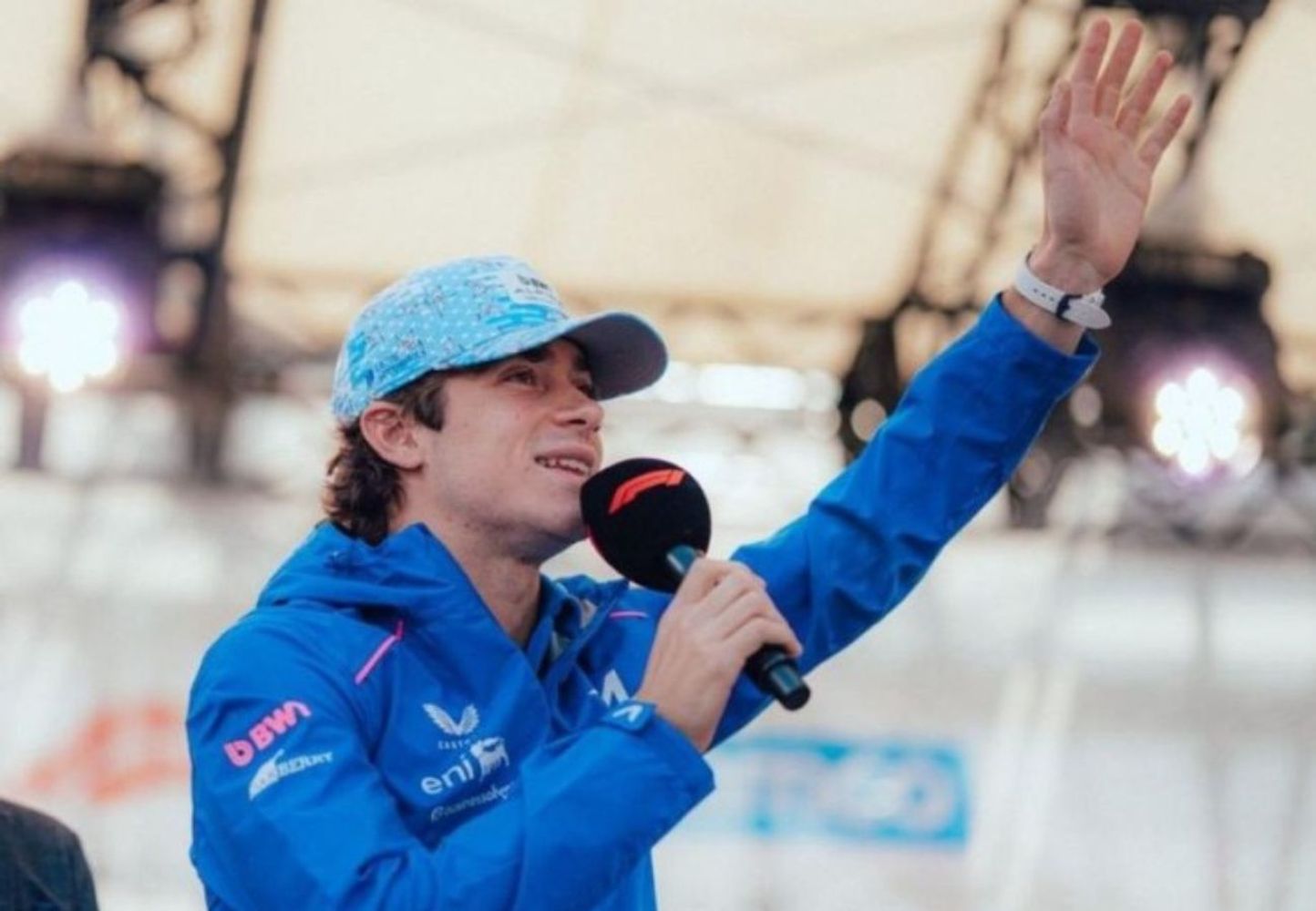 Franco Colapinto en Buenos Aires 2026.
