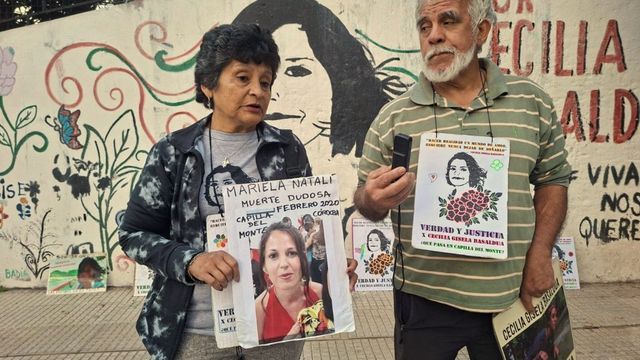 Los padres de Cecilia Basaldúa volvieron a reclamar justicia y denunciar irregularidades en la causa. Gentileza CDM Noticias