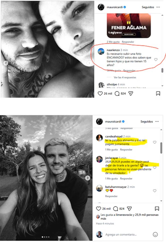Mauro Icardi y La China Suárez