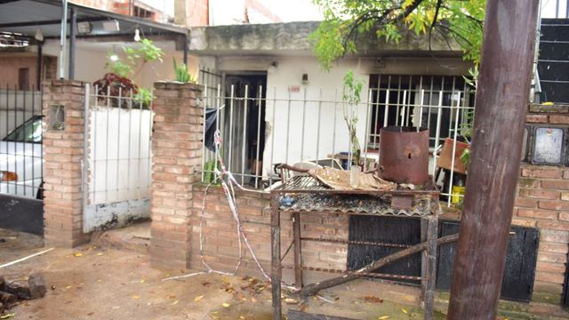 Incendio en barrio Marqués Anexo.