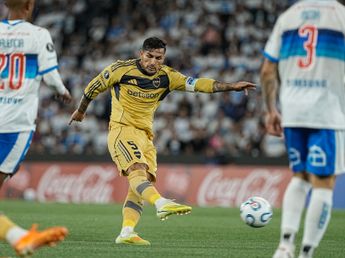 Video: Los goles de Paredes y de Bareiro con los que Boca le ganó a la Universidad Católica en Chile