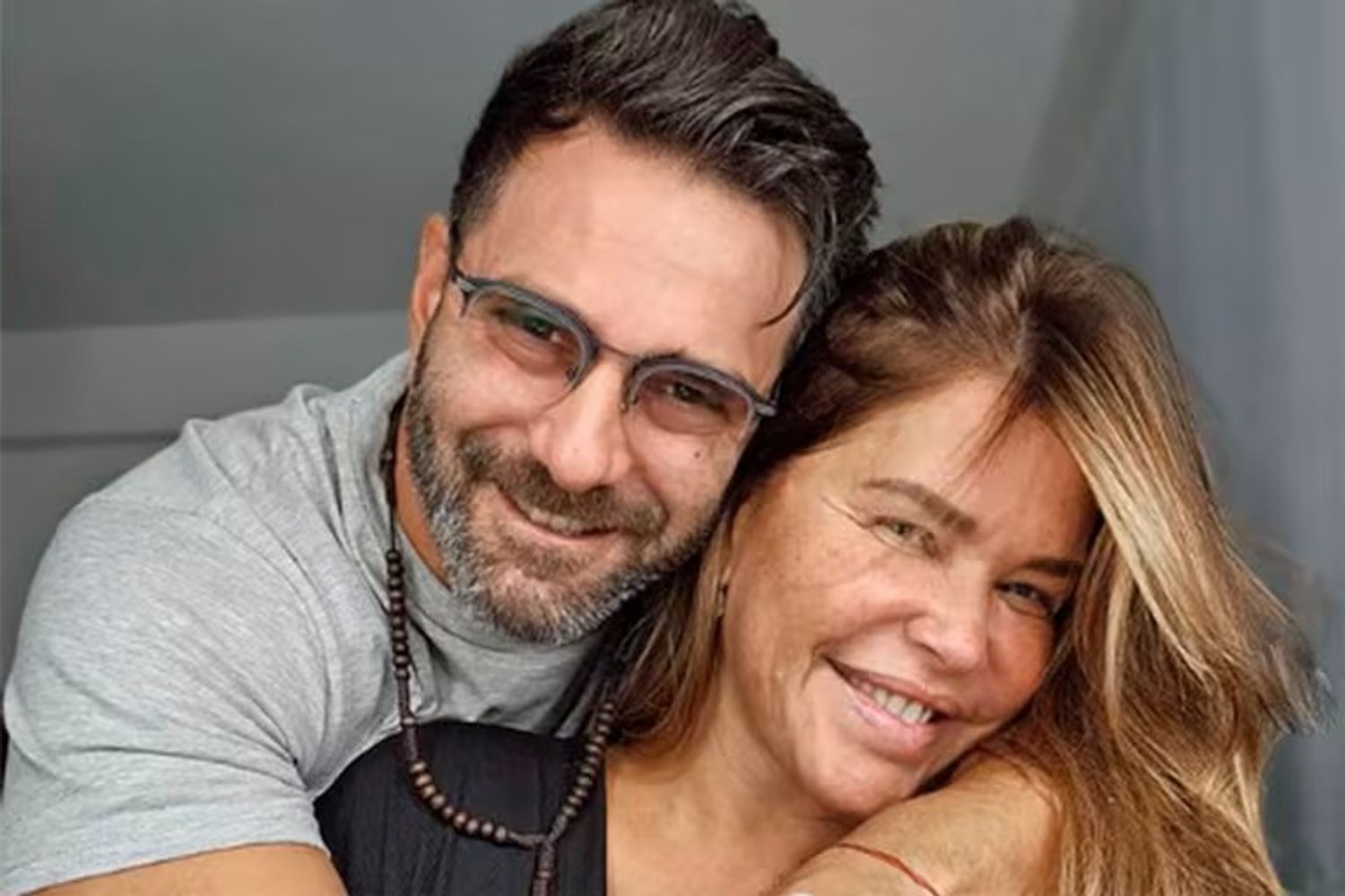 Nazarena Vélez y su novio