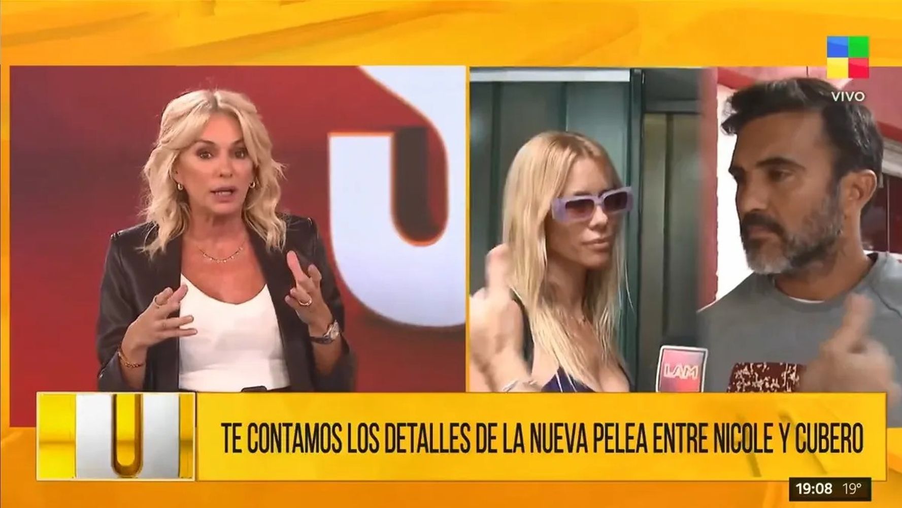 La nueva interna entre Nicole Neumann y Cubero