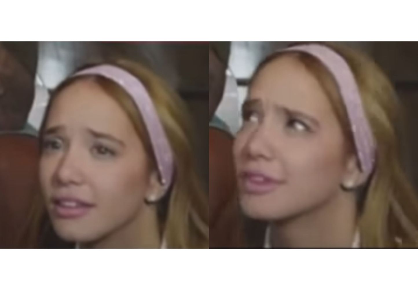 La reacción de Ángela que impresionó a todos.