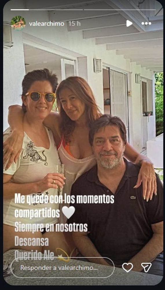 Alejandro Farrell. El adiós de Valeria Archimó. 