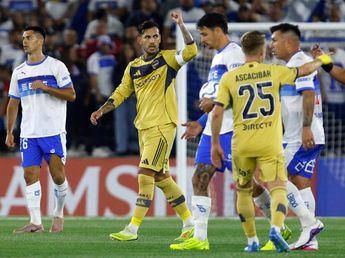 Boca festejó en Chile en su debut por la Copa Libertadores: le ganó 2 a 1 a Universidad Católica
