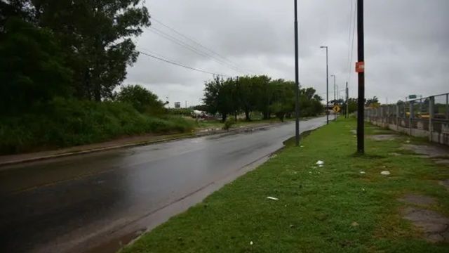 La zona cercana al crimen, en Camino a Chacra de La Merced.