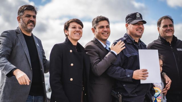 Kicillof en De la Garma