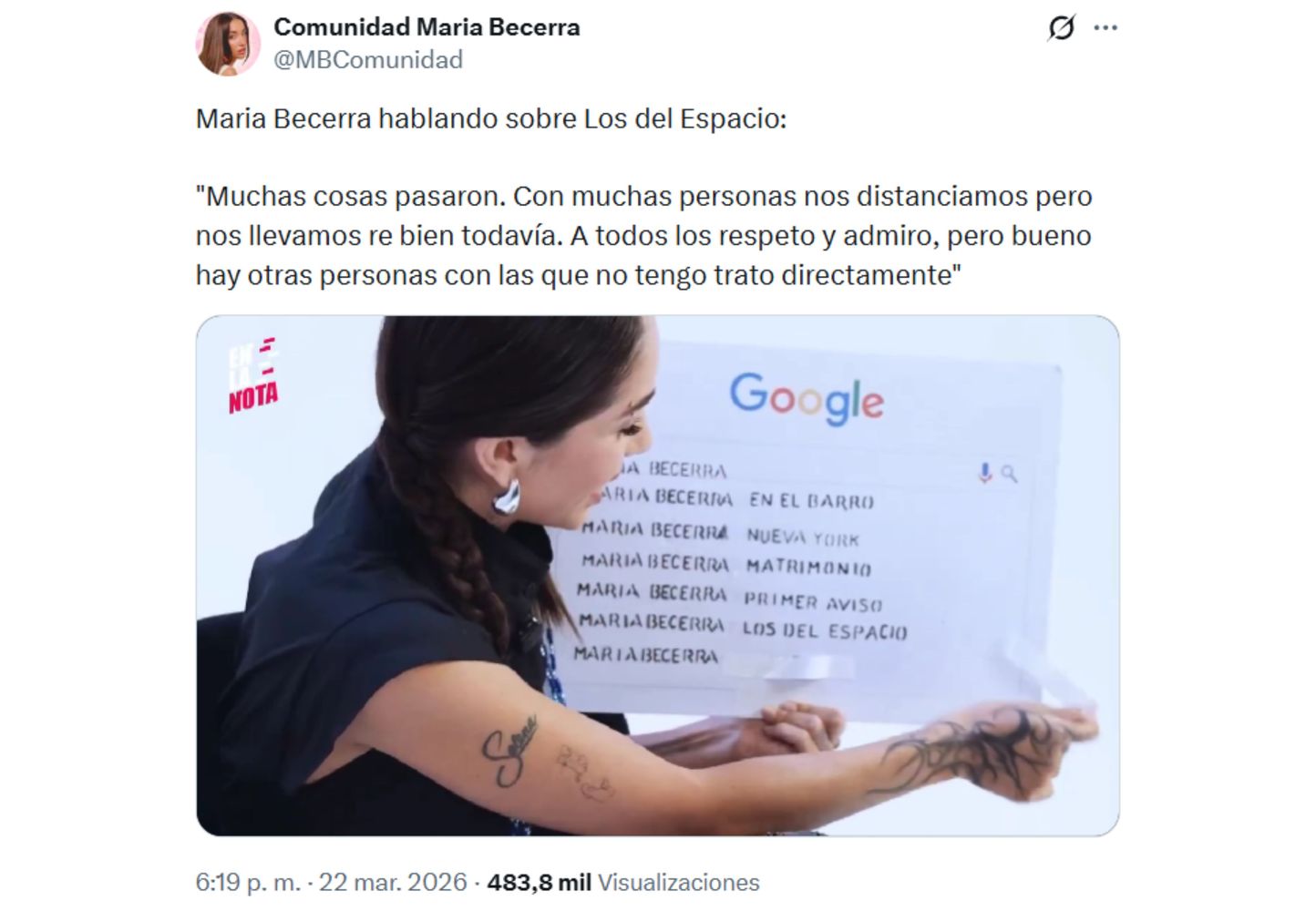 El clip se viralizó en redes.